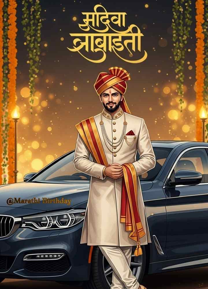 Birthday Wishes for Husband in Marathi