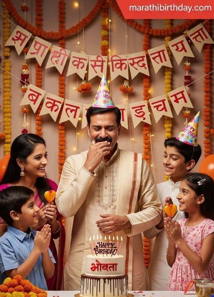 Birthday wishes for father in marathi