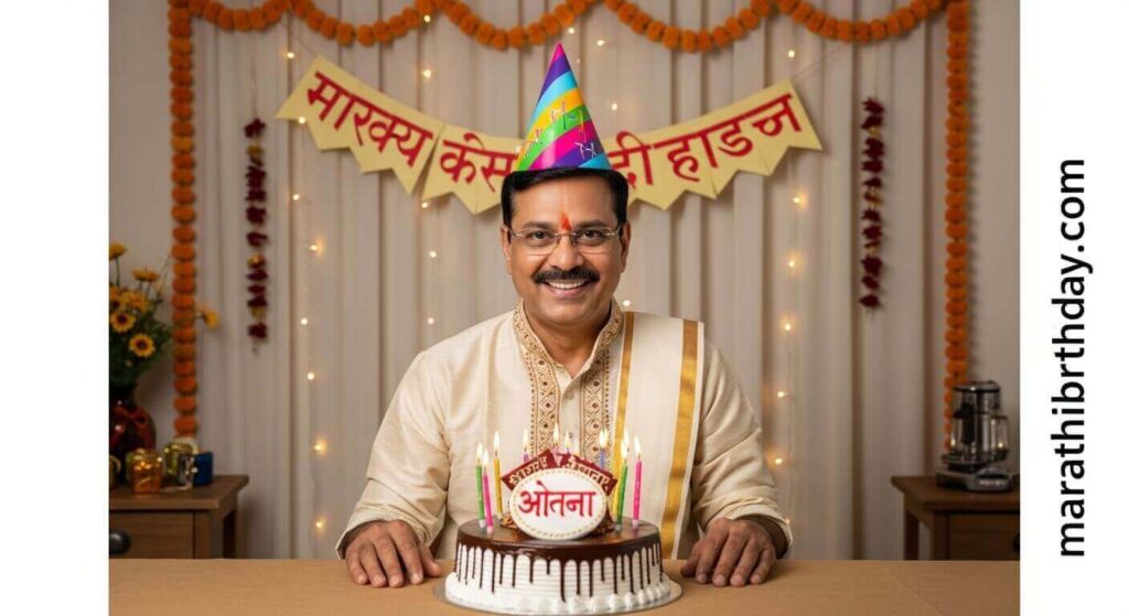 Birthday wishes for father in marathi