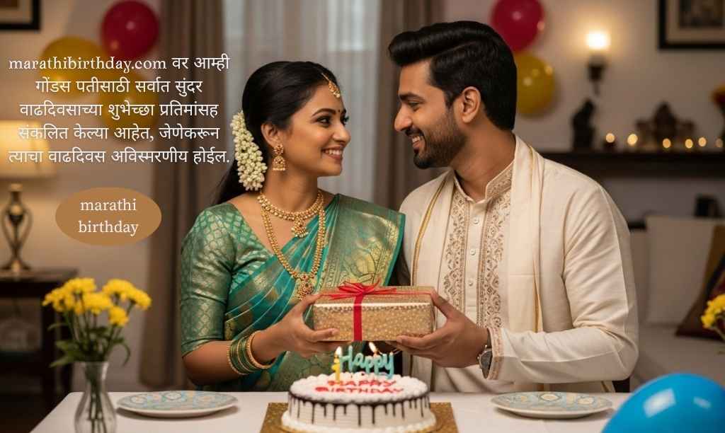 Birthday Wishes for Husband in Marathi