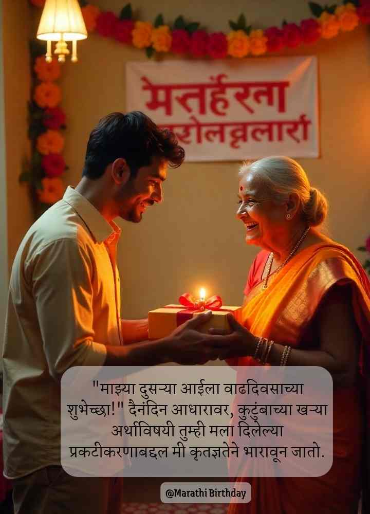 Birthday wishes for sasubai in marathi