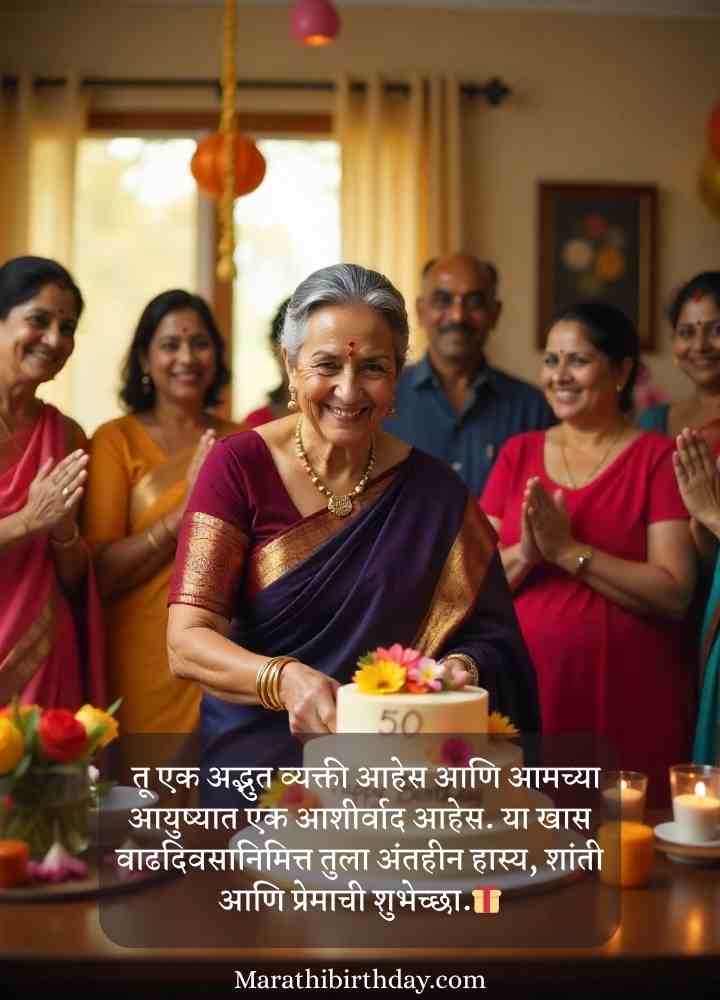 Vahini Birthday Wishes in Marathi
